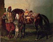 unknow artist Arab or Arabic people and life. Orientalism oil paintings  429 Sweden oil painting artist